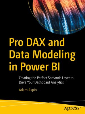 cover image of Pro DAX and Data Modeling in Power BI